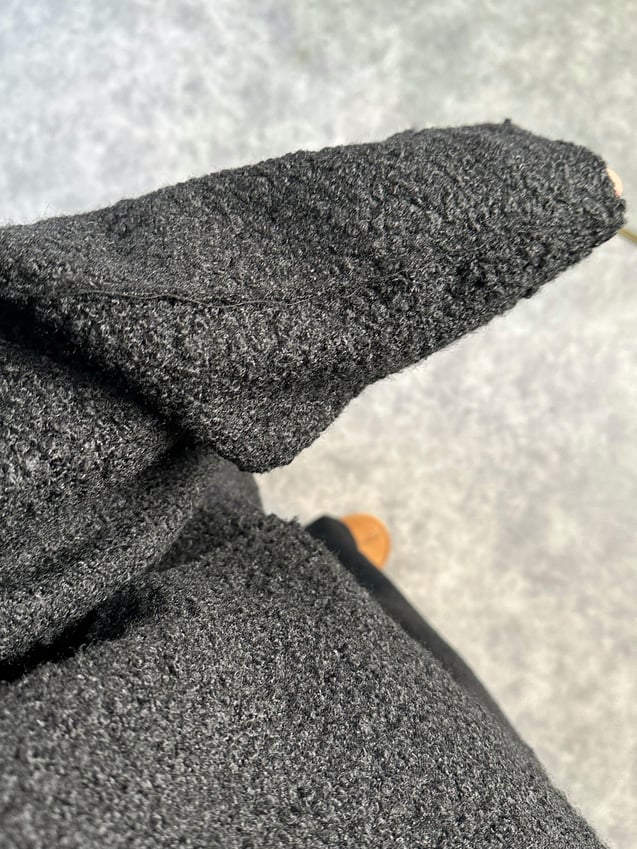 Komplet Plushie čierny